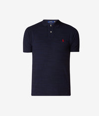 Slim fit polo van piqué